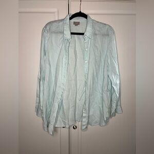 J. Jill 100% linen Button Down